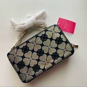 NWT Kate Spade Chain Double Zip Crossbody